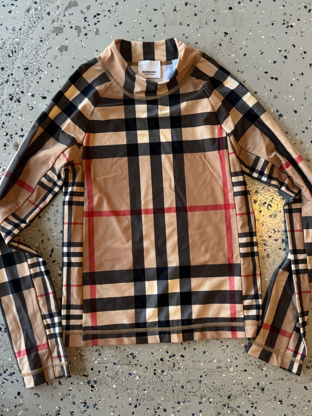 Burberry Swim shirt- 10Y